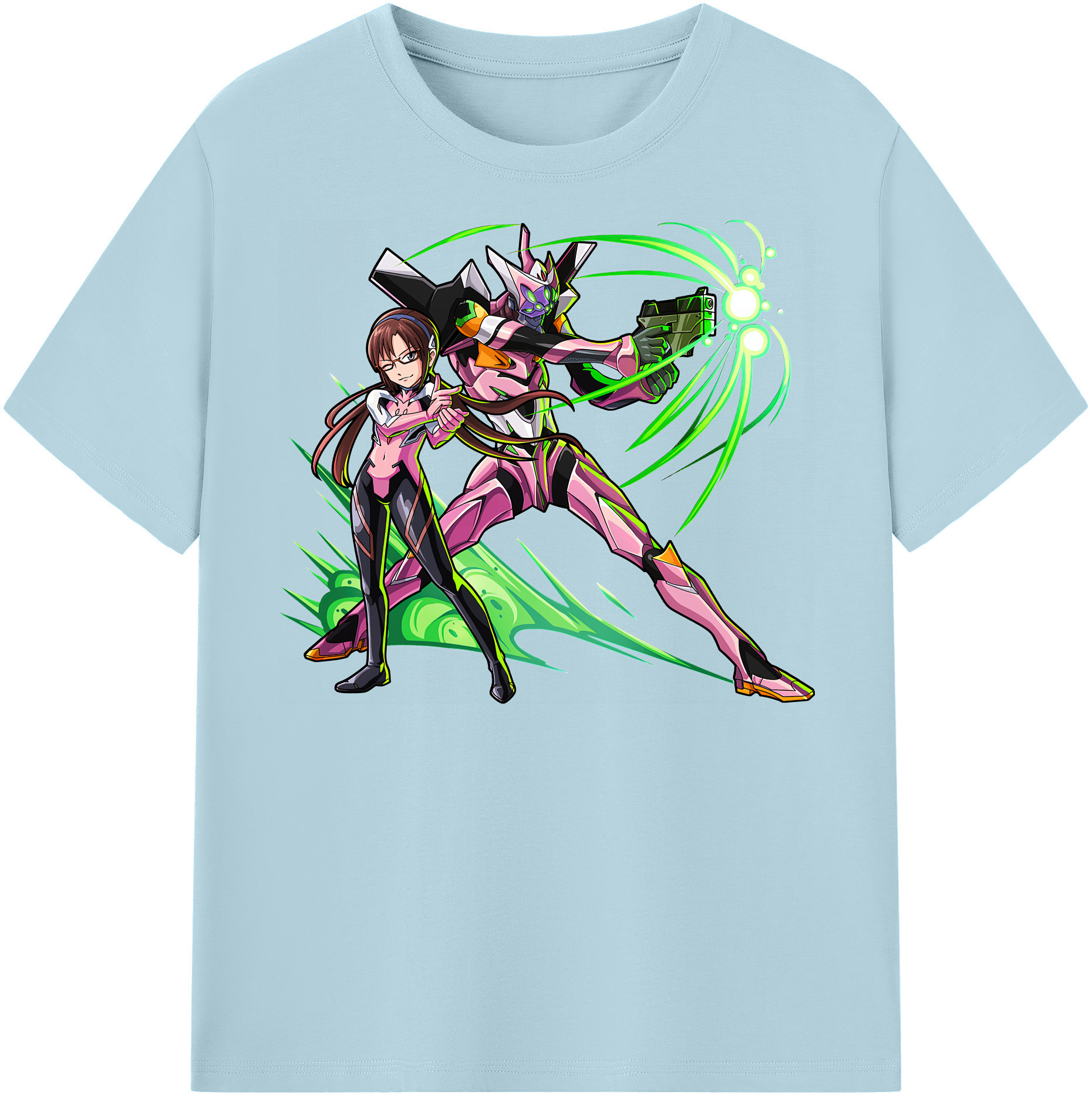 （画像用） EVA 新世紀エヴァンゲリオン 綿100％半袖Tシャツ（フロントプリント）